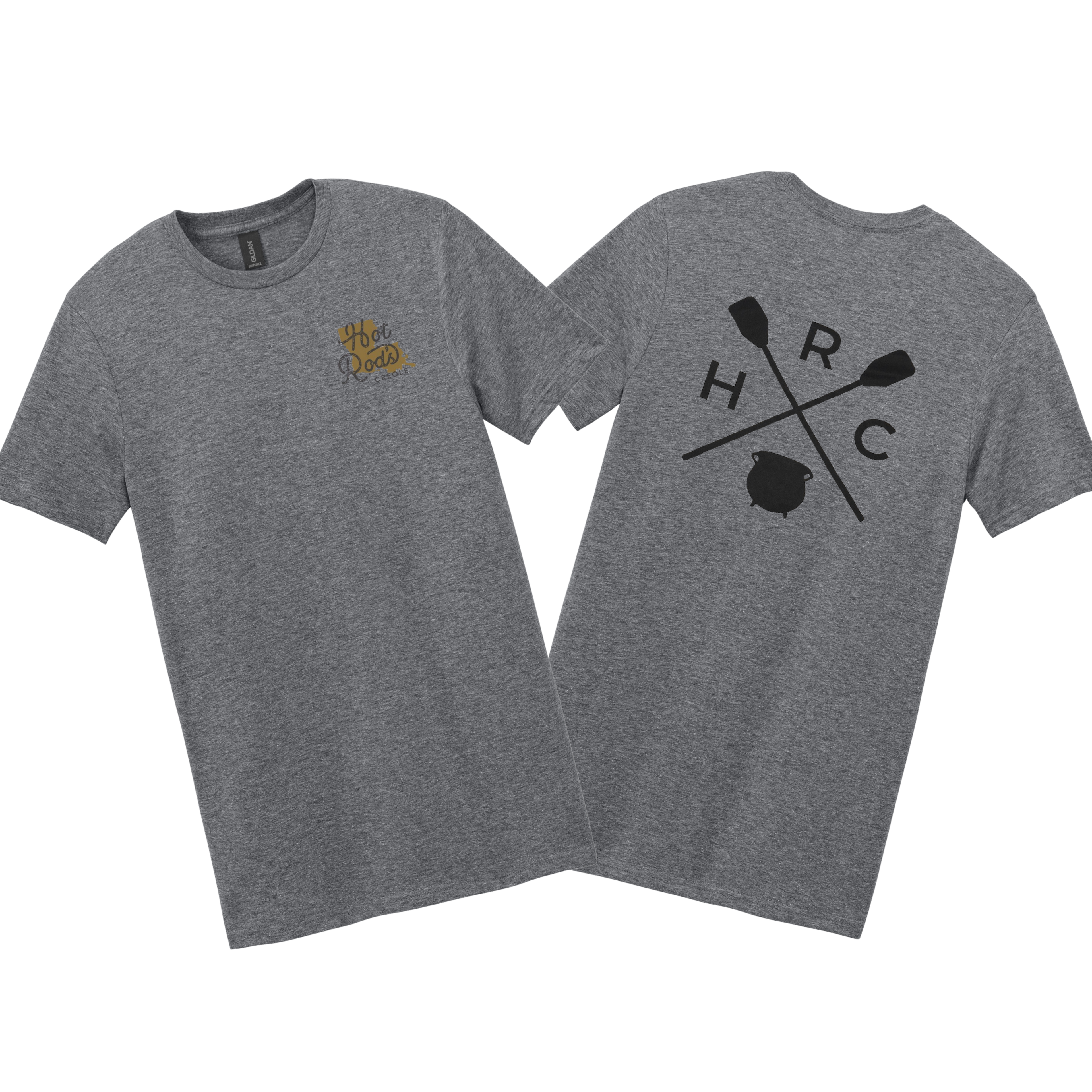 Short Sleeve Grey Paddle T-shirt