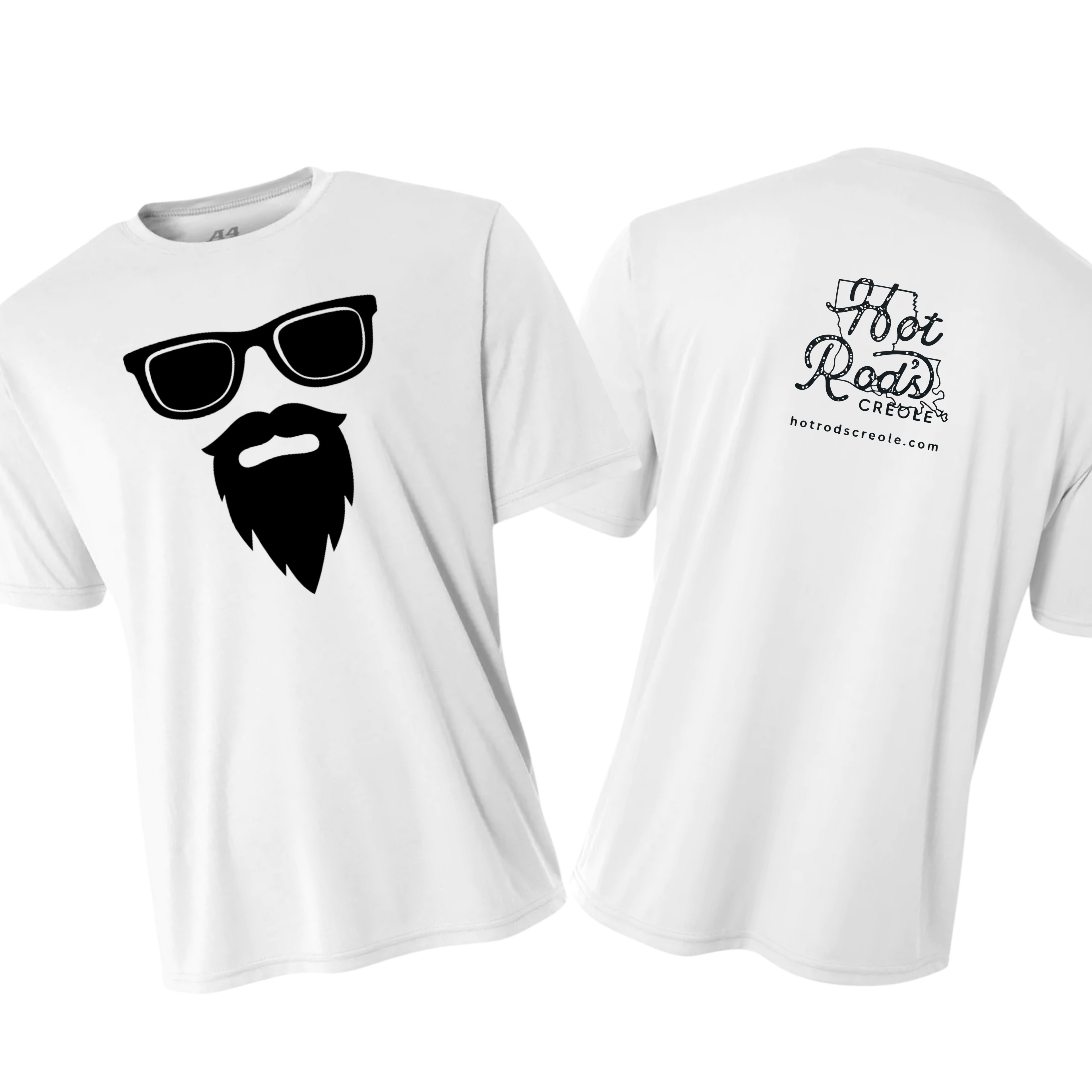 Short Sleeve White Dri-Fit Geaux-teed T-shirt