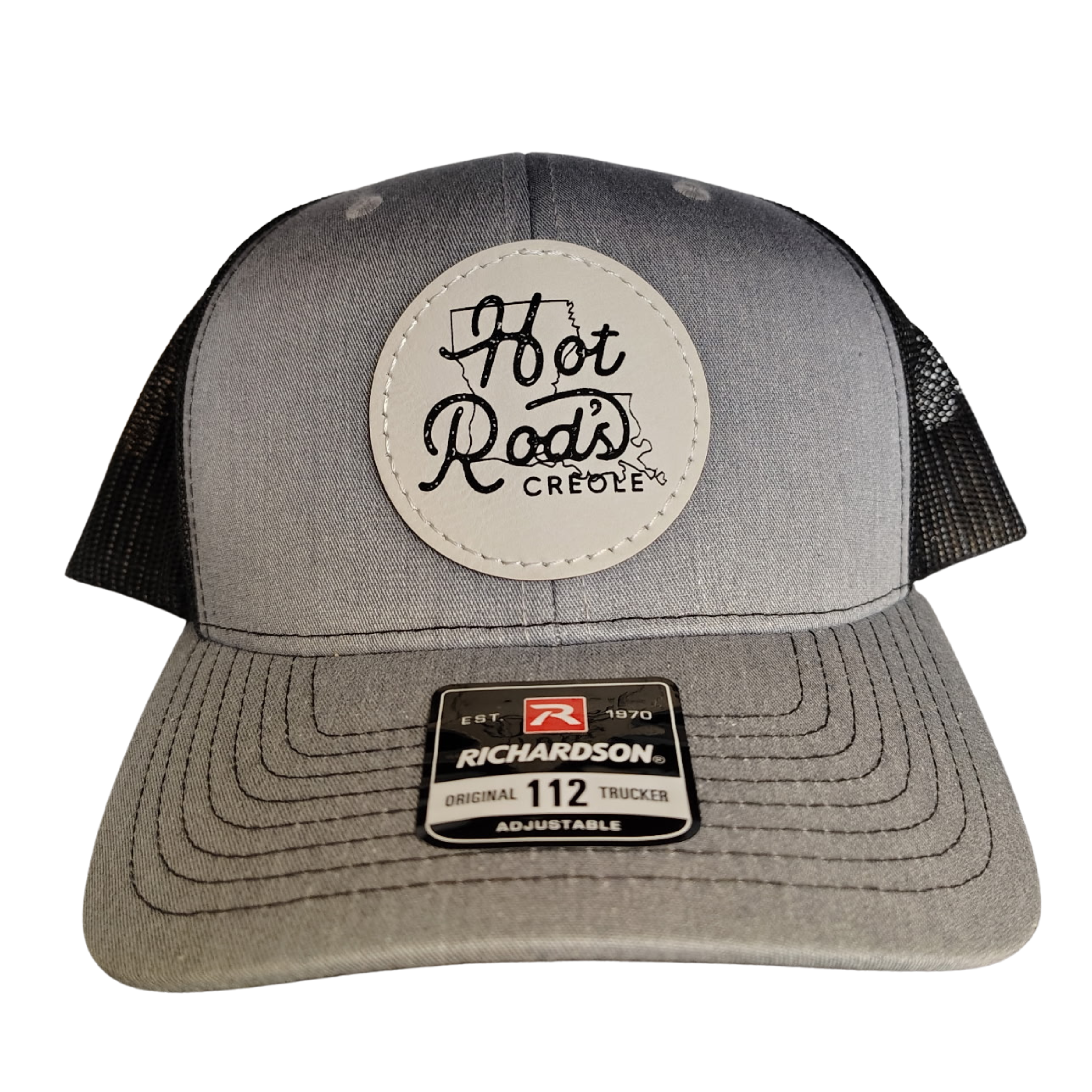 Black & Grey Hot Rod's Creole Trucker Hat