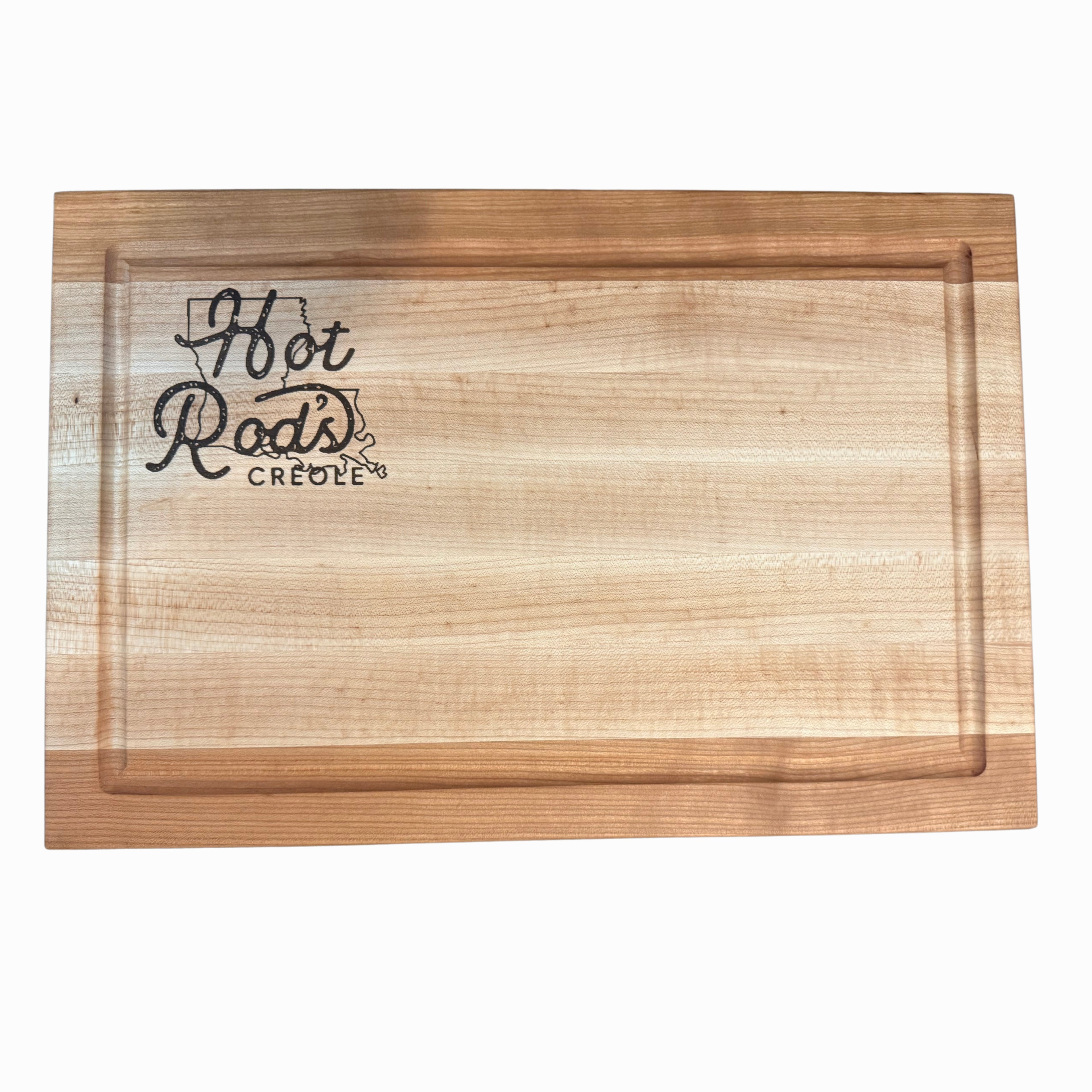 Hard Maple & Cherry Custom Cutting Board – Double Sided