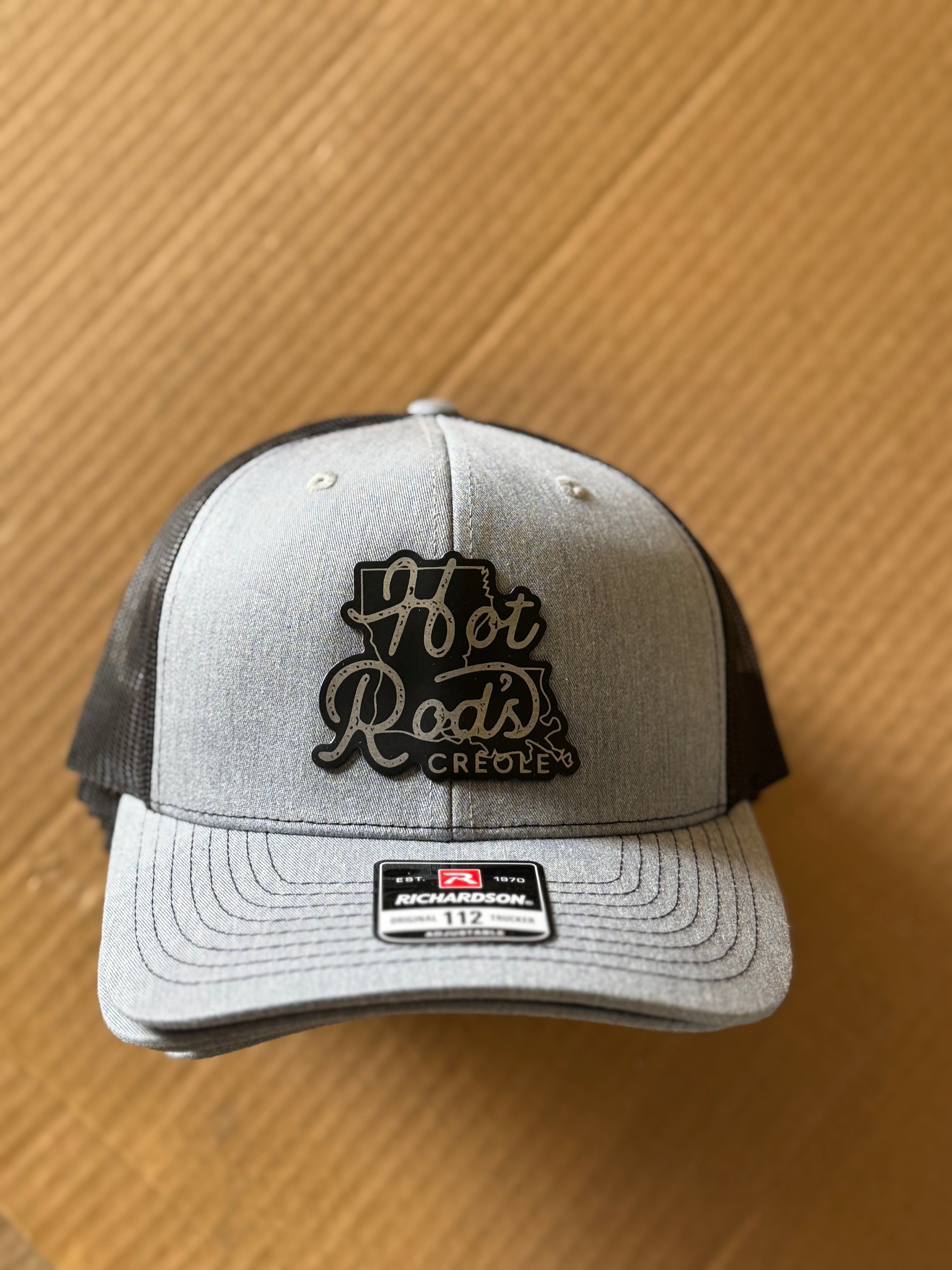Black & Grey Hot Rod's Logo Trucker Hat
